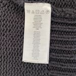 Michael Kors  Knit Sweater Womens S Black Sleeveless Open Front Drape Cardigan Photo 4