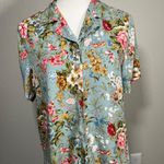 The Vintage Shop Vintage Floral Button Down Blouse  Photo 0