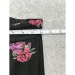 Torrid  Women's Pull On Skirt Black Floral Pleated Plus Size 3X Faux Wrap Photo 7