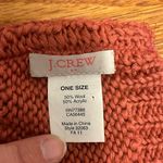J.Crew  Factory Crochet Wool Blend Ear Warmer Pink Photo 4