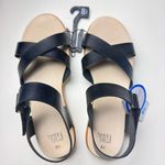 Time And Tru  Adjustable Ankle Strap So Comfortable Black Sandals Sz 8.5 NWT Photo 14