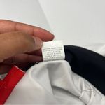 REDVANLY Women’s Medium White/Black Contrast Sleeve Full Photo 8