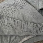Aeropostale  Grey New York Long Sleeve Cropped Sweatshirt XL Casual Photo 1