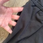 Daily Ritual Black Jumpsuit Double V neck Cropped Wide Leg Pima Cotton Size M Photo 4