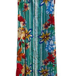 Borogodo Brazilian Dress Tropical Floral Colorful Resort Sundress Maxi $259 Size L Photo 0