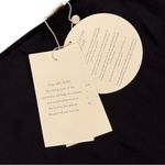 Baobab Katio Black Satin Maxi Skirt Small NWT Side Slit w/ Metal Hardware Photo 10