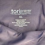 Tori Praver Swimwear Seafoam Navy High Waisted Bikini Bottoms Photo 2