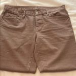 Loft  Brown Boyfriend Jeans Relaxed Fit Photo 2