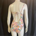 Hurley  Brand New Floral Multicolor Pink Monokini Swimsuit Medium Photo 6