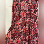 Maeve Anthropologie  Paisley Belted Dress Photo 6