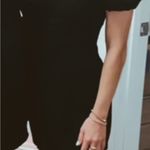 ZARA  Black Puff Sleeve Dress Photo 2