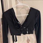 Tiger Mist  Wrap Crop Top Photo 2