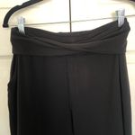 Lululemon Black Cross Foldover Waistband Ruched Crop Leggings Size 8 Photo 1