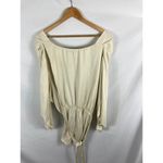 City Chic  Tan Surplus Wrap Tunic Size 24 Photo 3