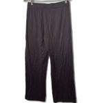 Cashmere Blend Pants Wide Leg Brown Drawstring Casual Lounge Cozy Bougee Fall XS Photo 2