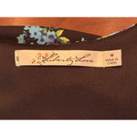 Liberty Love Medium Floral Shorts Romper With Pom Pom Trim Photo 7