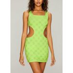 Lovers + Friends  In My Moment Mini Dress, Neon Green, Small Photo 1