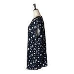 & Other Stories & Other Stories‎ Paris Atelier Black Floral Print Short Sleeve Shift Dress 8 Photo 2