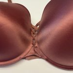 Torrid XO Plunge Push Up Bra Back Smoothing Plus Size 40DD Shine Rose Pink Photo 4