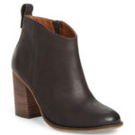 BP  black leather booties size 8 Photo 0