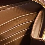 Coach Coated Canvas Leather Tan Legacy Zip-Around Wallet/Clutch Photo 10