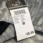 Rue 21  set of 2 medium women’s cardigans long sleeve tan gray aztec knit both new Photo 10