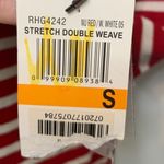 Rafaella  Stretch Double Weave Striped Sweater Photo 3