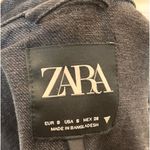 ZARA  black Jean jacket size small Photo 1