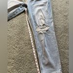 American Eagle Curvy Mom Jeans Womens Size 18 Long Stretch Distressed High Rise Photo 4
