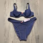 Wild Fable  Denim Print Bikini Photo 1