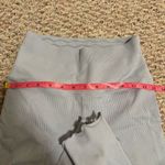 Spiritual Gangster Love Sculpt 7/8 Ruffle Lettuce Hem Pastel Blue Legging- XS/S Photo 13