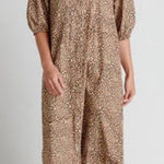 Pink Chicken NY Harris Mini Dress Leopard Print Cotton Size M Black Size M Photo 0