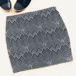 ZARA  Trafaluc Mini Skirt Patterned Print Photo 0