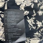 Maison Scotch La Femme Selon Marie Black Tan Flower Beaded Tunic Top Size 2 L Photo 6