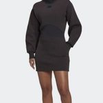 Adidas NWT Womens Badge Of Sport Dress Black Photo 2