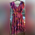 Tanya Taylor  100% Silk Printed Dita Dress Rent the runway preloved 6 $645 Photo 3