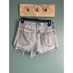 Gap  Light Blue Distressed Skinny Stretch Denim Cut Off Shorts 30 Photo 1