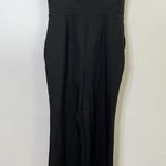 Lovers + Friends NWT Black Full Length Jumpsuit Adjustable Straps Wide Leg Photo 7