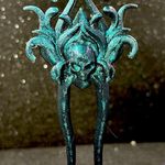 Handmade 💀✨ Goth Skull Hair Fork ✨💀 Photo 0