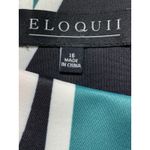 Eloquii  Neoprene Music Notes Pencil Skirt Size 16 Bold Print Artsy Stretch Retro Photo 3