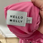 Hello Molly  Party It Up Pink Bodycon One Shoulder Dress Photo 7