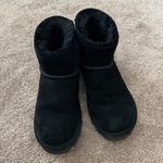 BEARPAW  Alyssa Black Suede Shearling Boots SIZE 9 Photo 3