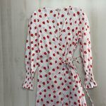 BELIZE high end wrap floral dress boho casual revolve shopbop 4 6 S Red Photo 5