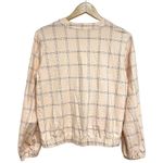 Liz Claiborne Lightweight Womens Peach Bomber Jacket Sz M - NEW Photo 3