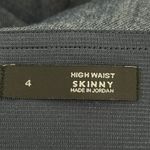 Loft Pants Womens 4 Blue High Waist Skinny Trouser Dress Career Office Casual Photo 5