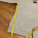 Forever 21  Gray Textured Knit Crewneck Long Sleeve Pullover Sweater Size Large Photo 3