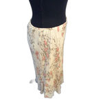 Vintage JKLA California Floral Cottagecore Skirt Large L Romantic Photo 5