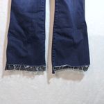 Spanx  Step Hem Kick Flare in Midnight Shade Pull-on Stretch Jeans 20327T Size M Photo 2