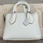 Tory Burch Mini Swing Satchel Leather Bag WHITE Photo 7
