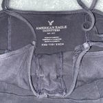 American Eagle  Lace Up Corset Peasant Peplum Cami Photo 1